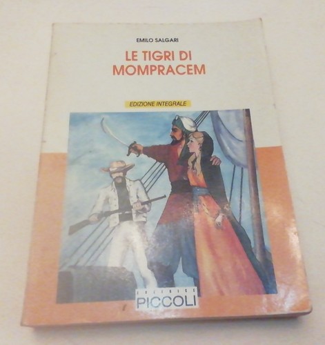 Libro tigri di mompracem - tigri,