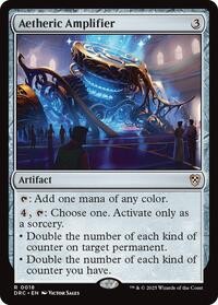 Aetheric amplifier commander - aetheric,