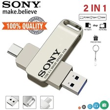 Unità flash USB Sony 2 TB alta velocità tipo C PenDrive 1 TB 512 GB 256 GB chiavetta in metallo