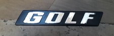 Scritta post. "GOLF" 1serie. 