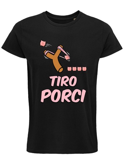 Tshirt tiro porci - tshirt, simpatica