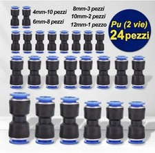 Set 24 Raccordi Dritti