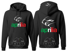 FELPA APRILIA FACTORY CON CAPPUCCIO RACING HOODIES MOTOR CYCLES ITALIA