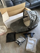 Mutsy Navicella per Passeggino / Passeggino / Passeggino - Grigio Adattatori Parapioggia Ottime Condizioni