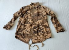  Bershka giacca Donna Stile Mimetico Militare Sahariana Tg. M