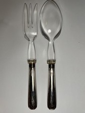 DUE POSATE MANICO ARGENTO 800 VINTAGE