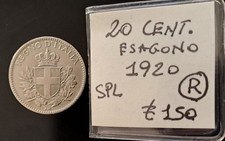 Rarita' 20 Centesimi esagono