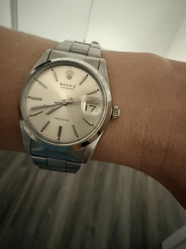 Rolex oyster date stainless - rolex,