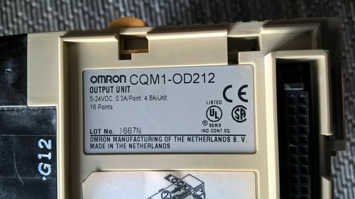 Cqm1 od212 plc omron - plc, ok