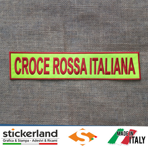 Toppa patch croce rossa - croce,
