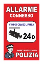 CARTELLO SEGNALETICO -