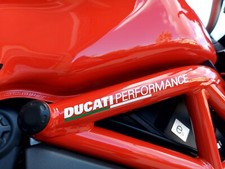 ADESIVO DUCATI PERFORMANCE + TRICOLORE PER TRALICCIO 15 CM. - Monster 821 - 1200