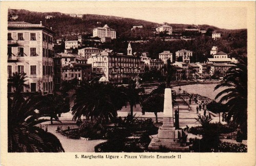 Cpa margherita ligure - s.,