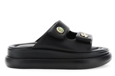 CIABATTA IN PELLE CON DUE