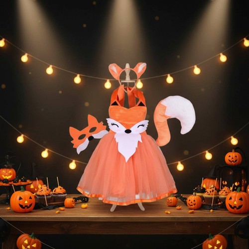 Costume volpe per bambina - da,