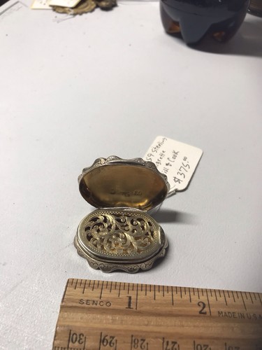 Vinaigrette sterling 1859 - , di