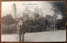 TRANI PRIMI 900  MERAVIGLIOSA ANIMAZIONE DI VECCHIETTO CON BARBA & BASTONE-66467