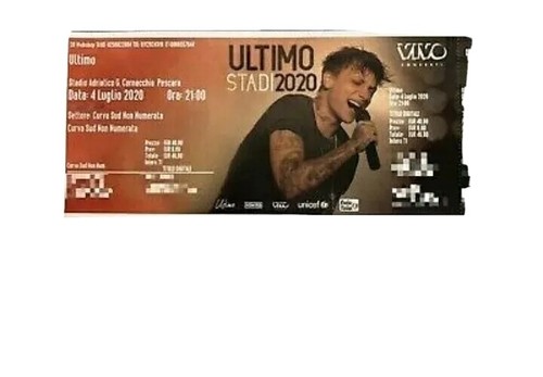 Biglietti concerto ultimo - biglietti,