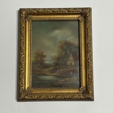 dipinto ad olio inizio '900
