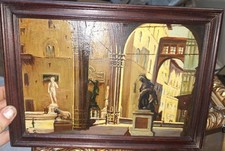 Dipinto Antico Ad Olio Su Tavola