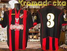 Maglia Colleferro 2013-14 Mass Peroni nr. 3 toppa di Lega serie D Coppa Lazio