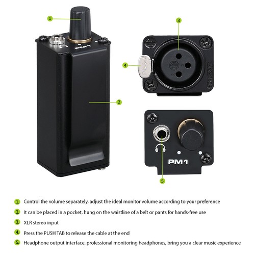 Amplificatore monitor ear - amplificatore,