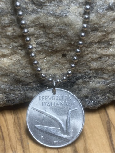 Ciondolo moneta lire italia - ciondolo, 10