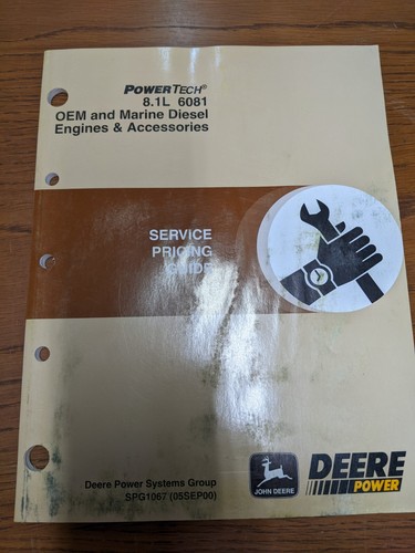 John deere power tech 1l - power, 8.1l