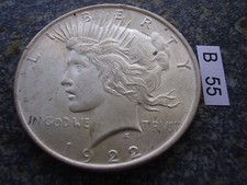 USA 1922 Peace Liberty 1 dollaro argento conservazione Philadelphia $ coin America