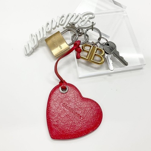 Balenciaga paloma charm logo - balenciaga,