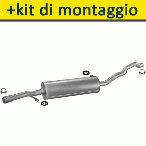 Silenziatore marmitta - silenziatore,