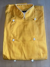 giacca divisa lavoro cuoco gialla doppio petto manica lunga xS donna