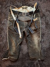 Pantaloni in pelle di cervo