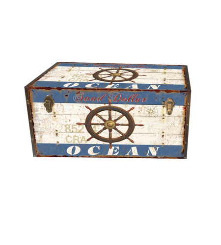 Baule legno vintage - in,