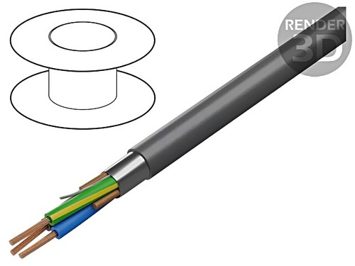 19401 010250 cavi 3x18awg - 19401,