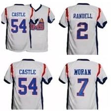 Maglia Blue Mountain State Thad Castle Alex Moran Radon Randell personalizzata giovane/uomo