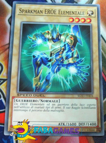 Gi oh sparkman - 🇮🇹,