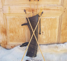 ARCHERY QUIVER in pelle /