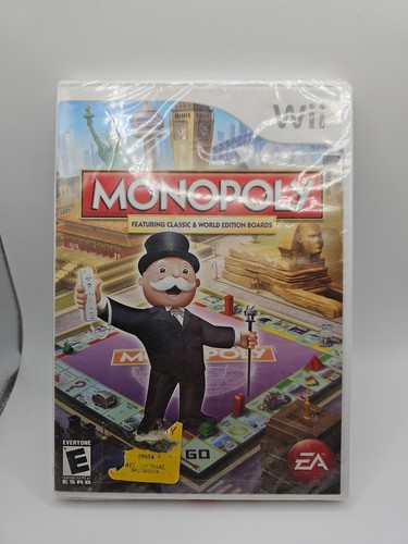 Nintendo wii monopoly video - nintendo,