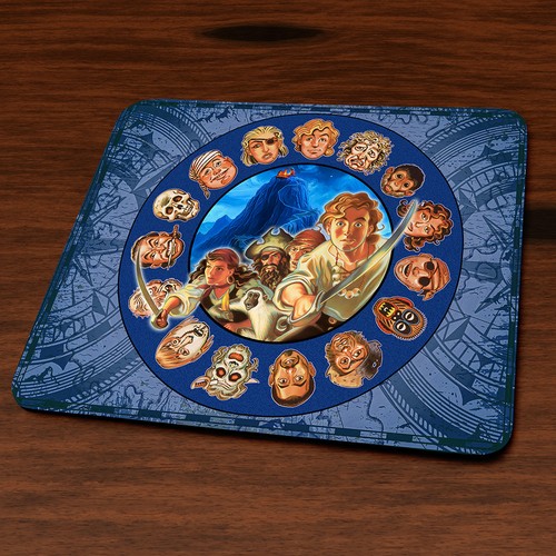 Tappetino mouse pad the secret - pad,