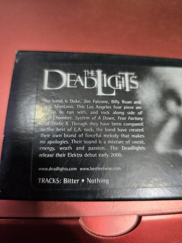 Rare the deadlights promo - deadlights,