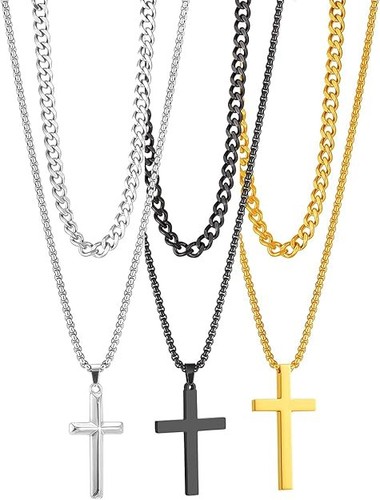 Set pezzi collana croce - set, per