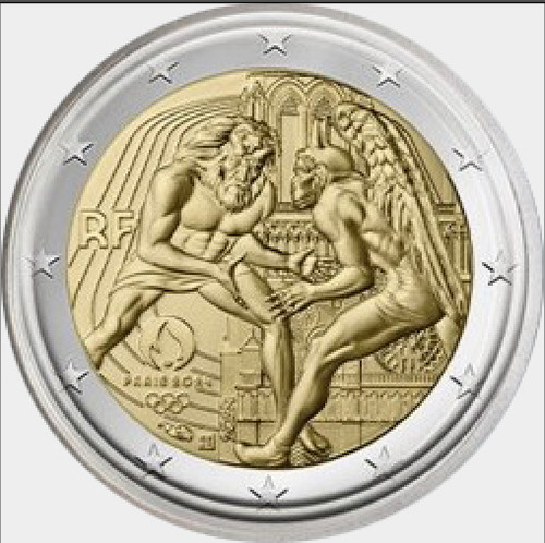 Euro francia 2024 - 2€,