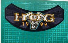 Patch Harley Davidson Owners Group (HOG) 1999 patch annuale nuova, rara