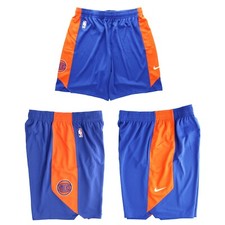 Nike New York Knicks Pantaloncini da Palestra AA7373, Pantaloncini da Basket NBA Dri-Fit Uomo