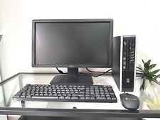 COMPUTER PC MINI HP +MONITOR DELL 19" WINDOWS XP A SCELTA W7 32/64BIT -XP W8 W10