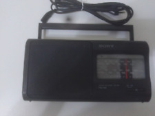 Sony radio transistor model-ICF 780-anni 70 made Malaysia-corrente e batterie