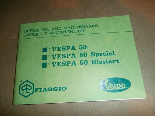 Vespa piaggio operation - vespa,