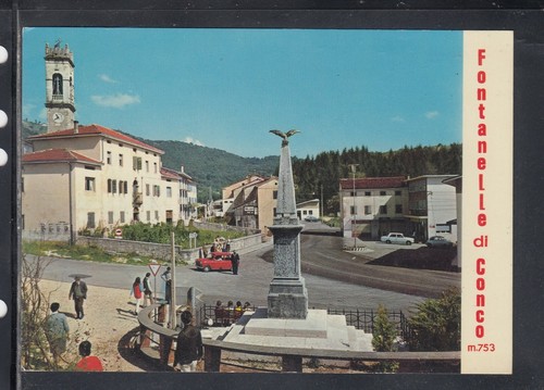 Cartolina fontanelle conco - cartolina, di