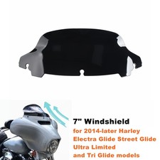 Deflettore aria parabrezza 7" per Harley Electra Street Tri Glide 14-up
